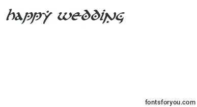 firstorderital font – happy Wedding Day Fonts